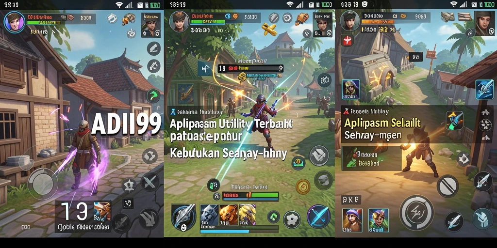 Tampilan antarmuka ADI99 yang intuitif dan mudah digunakan.