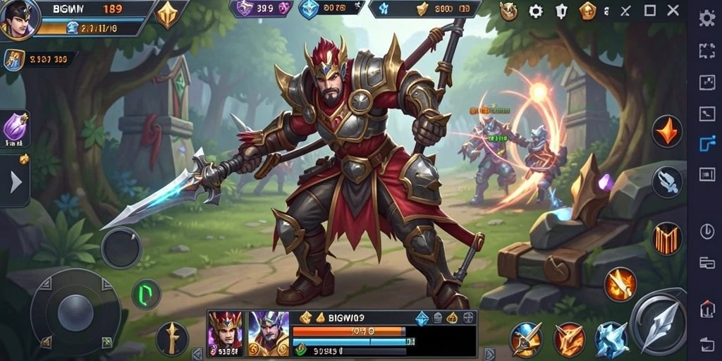 Tampilan gameplay menarik dari BIGWIN189 yang menunjukkan pertempuran unit strategis.