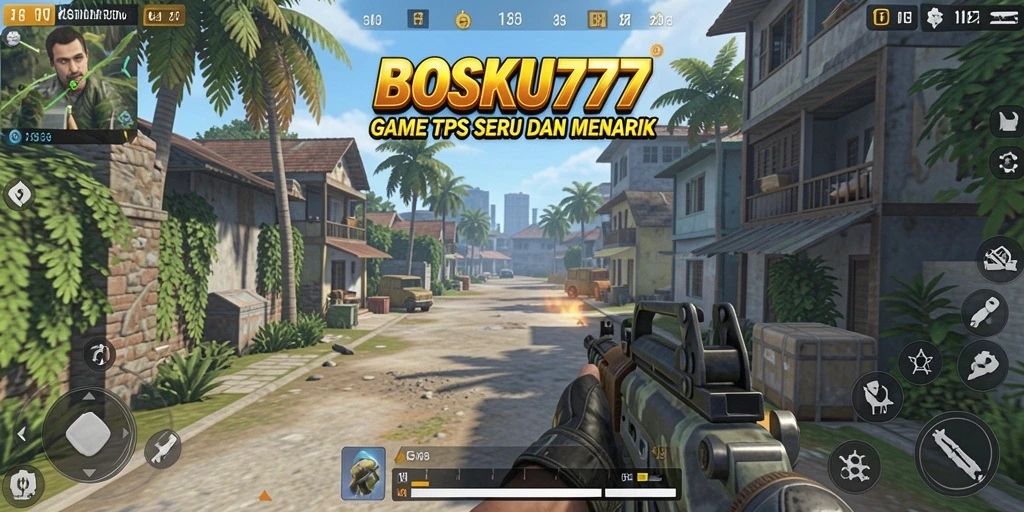 Tampilan menarik dari gameplay seru BOSKU777 melawan pemain lain.
