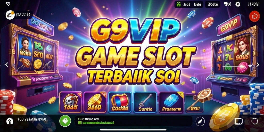 Tampilan gameplay seru G9VIP dengan tema Slot yang menarik.