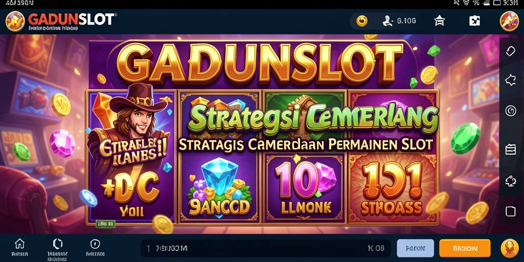 Tampilan gameplay menarik GADUNSLOT dengan strategi mendalam.
