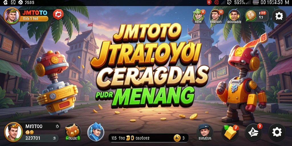 Screenshot gameplay <strong>JMTOTO</strong> yang menampilkan aksi strategi yang intens.