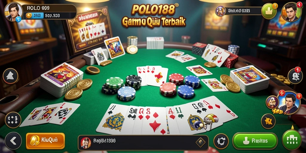 Tampilan gameplay seru QiuQiu di POLO188.