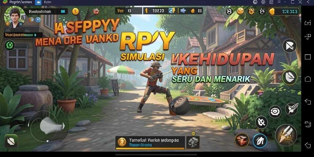 Tampilan gameplay RPYYY yang menarik dan interaktif.