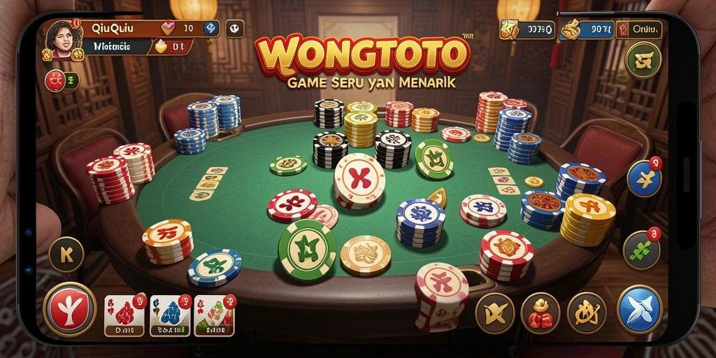 Tampilan screenshot WONGTOTO dengan gameplay QiuQiu yang menarik.